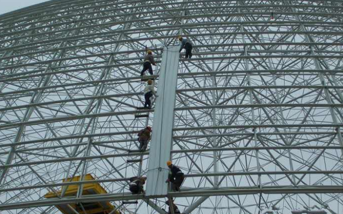 密山网架装配好以后应当留神哪八项验收事件